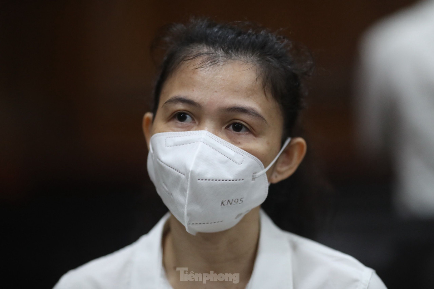 Bị cáo Đặng Thị Hàn Ni. Ảnh: Duy Anh.