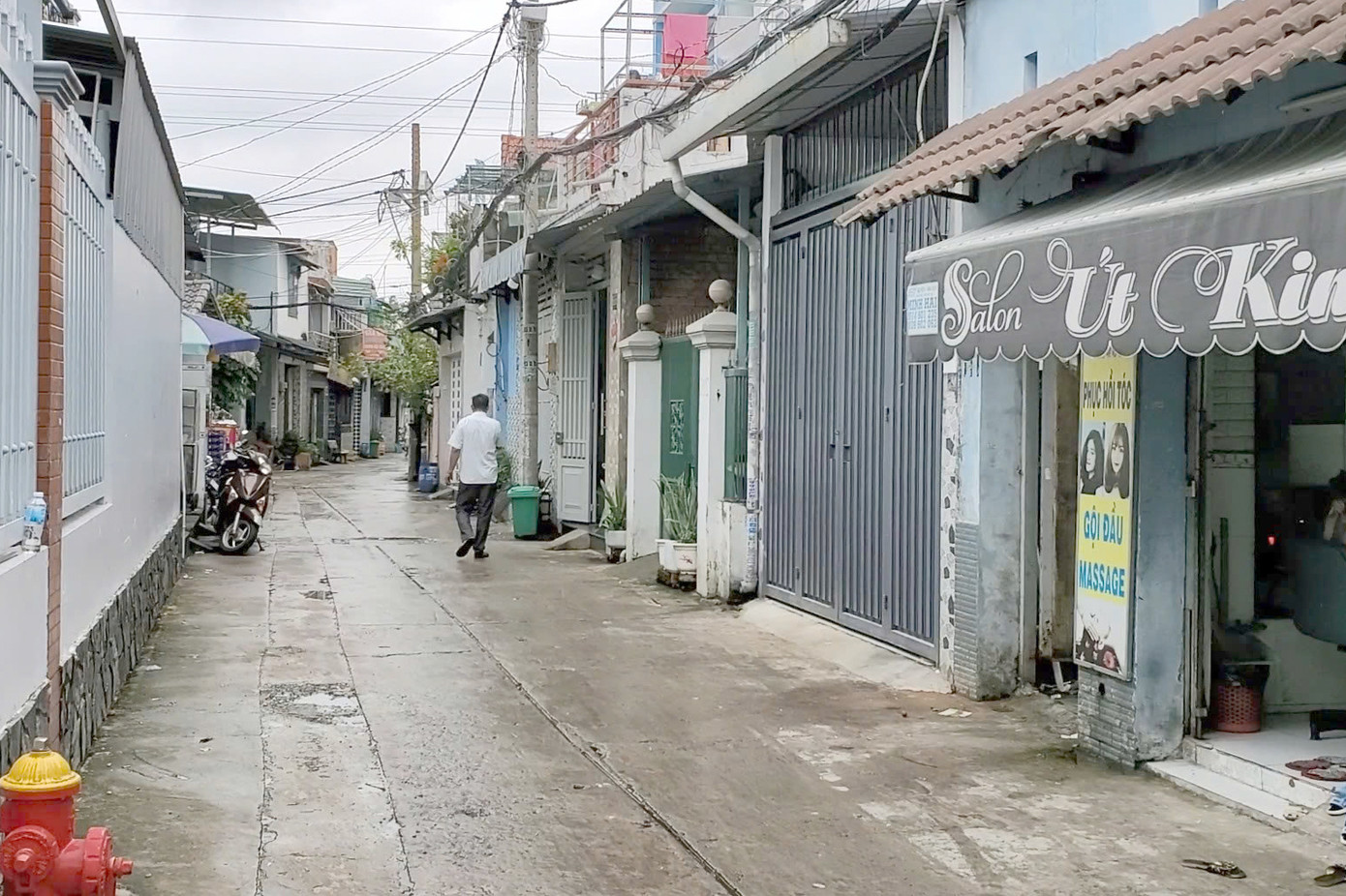 Con hẻm xảy ra vụ việc. Ảnh: A.X.
