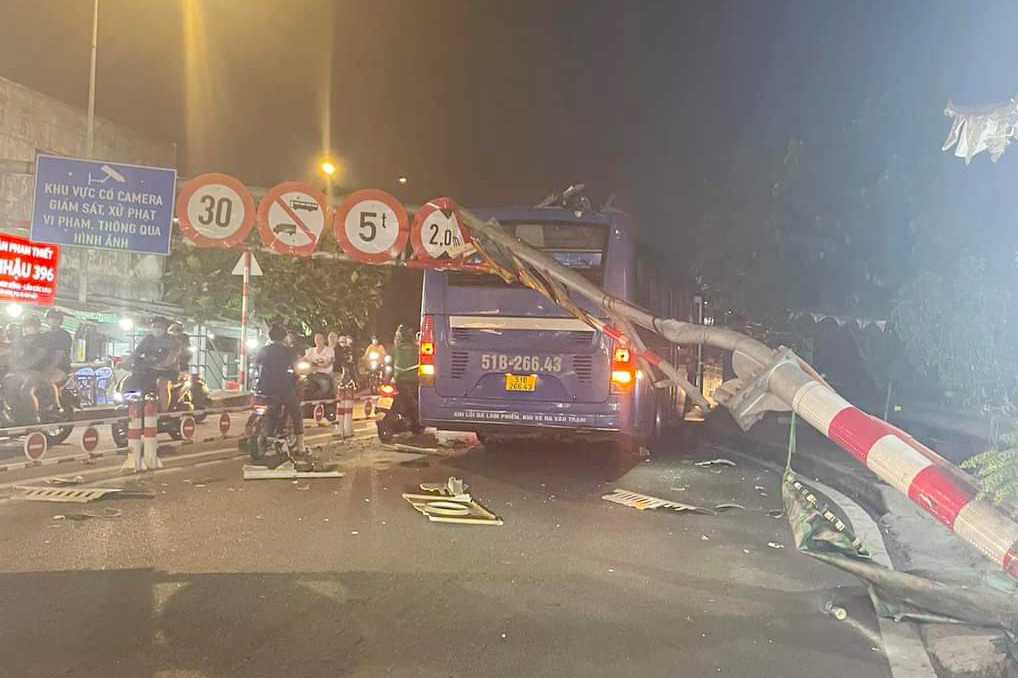 Hiện trường xảy ra vụ việc. Ảnh: M.A.