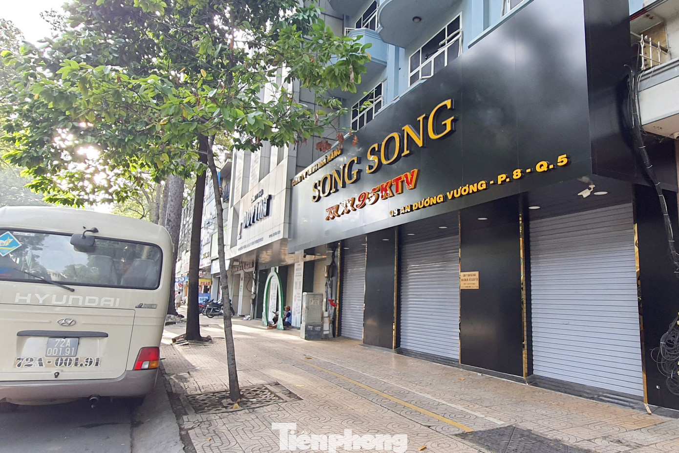 Nhà hàng Song Song hoạt động từ tháng 6/2023 đến khi bị phát hiện (Ảnh: Hoàng Thuận).