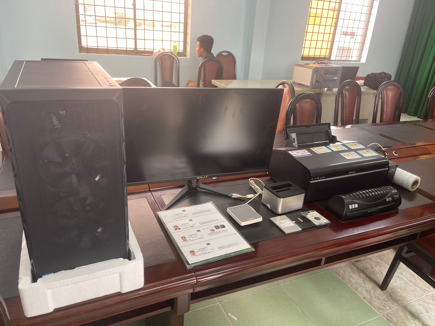 Tang vật vụ việc. Ảnh: A.X.