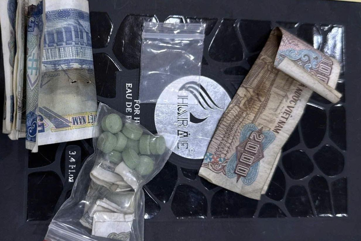 Tang vật vụ án. Ảnh: Công an TPHCM.