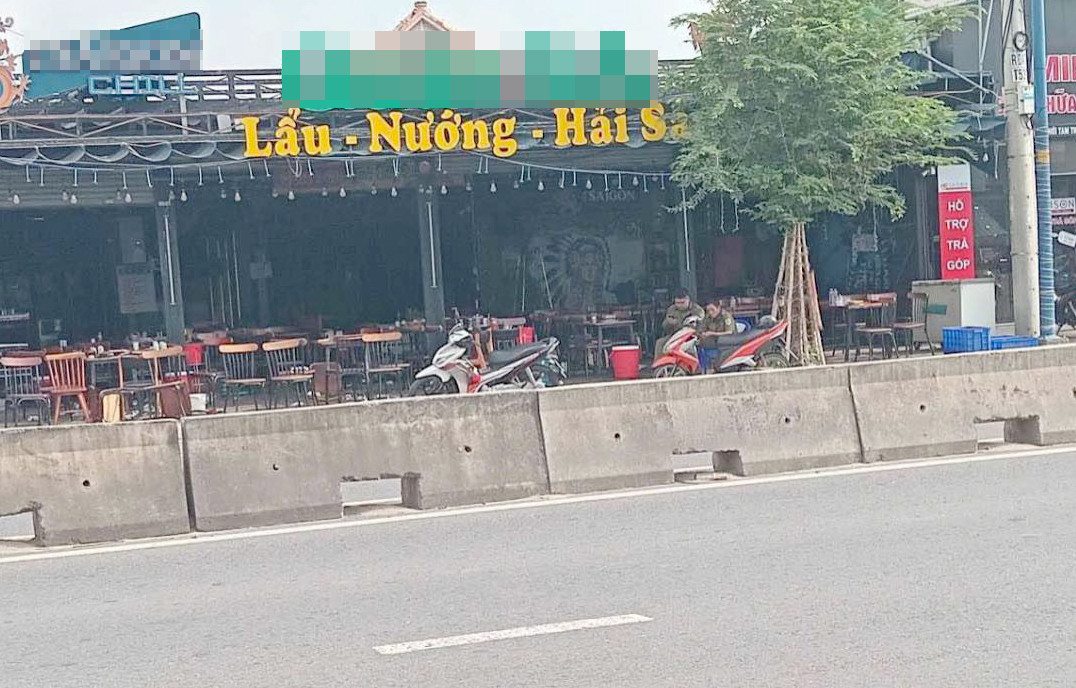 Quán nhậu xảy ra vụ việc. Ảnh: C.A.