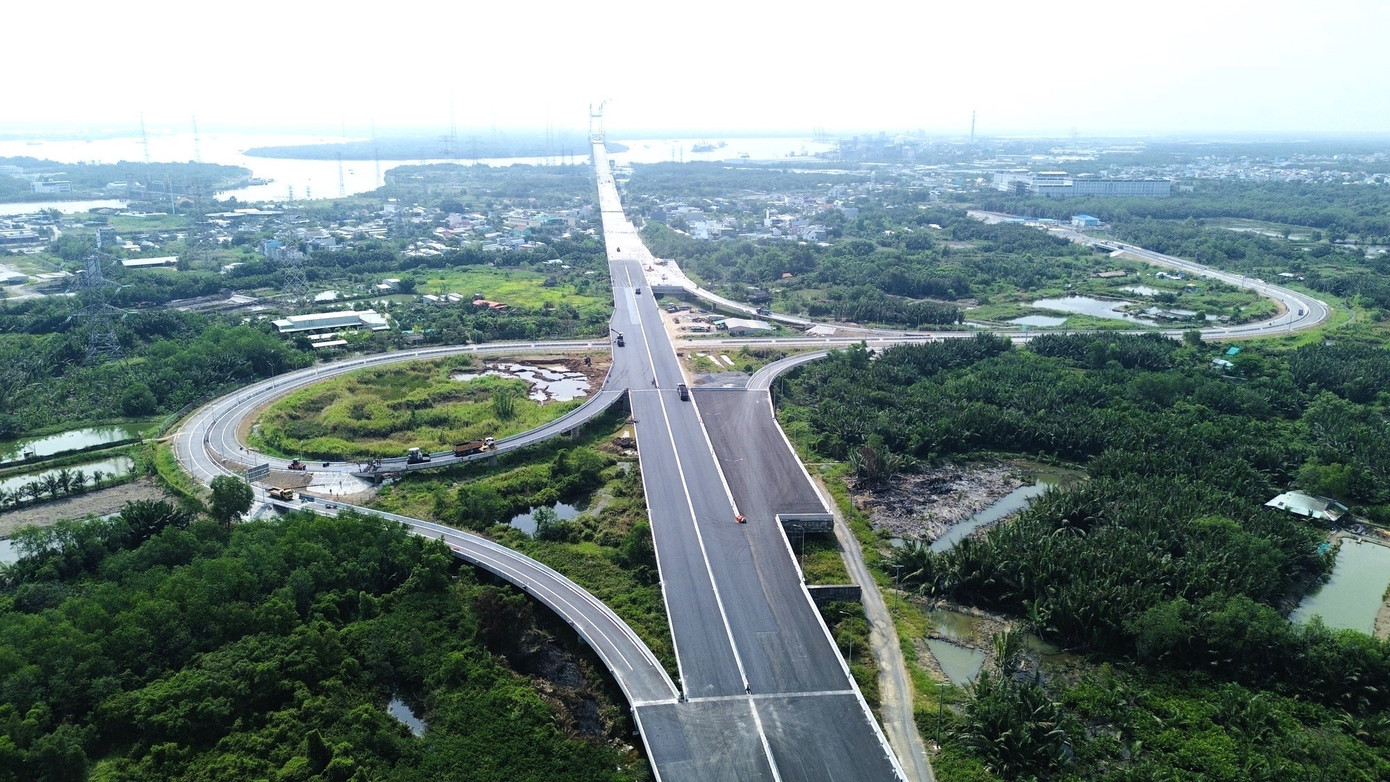 Cao tốc Bến Lức - Long Thành có chiều dài hơn 57km. Ảnh: VEC. Cao tốc Bến Lức - Long Thành có chiều dài hơn 57km. Ảnh: VEC.