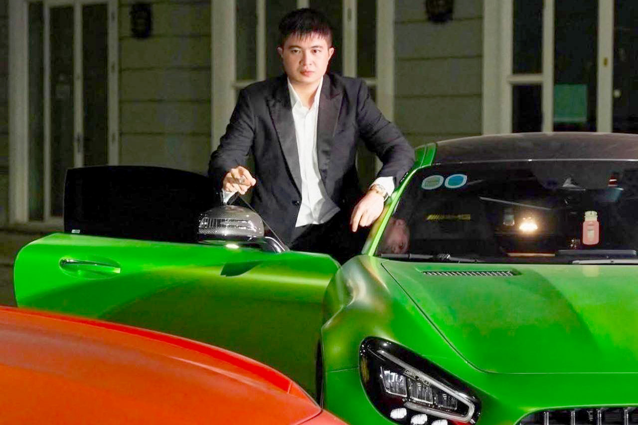 Phó Đức Nam trước khi bị bắt. Ảnh: C.A.