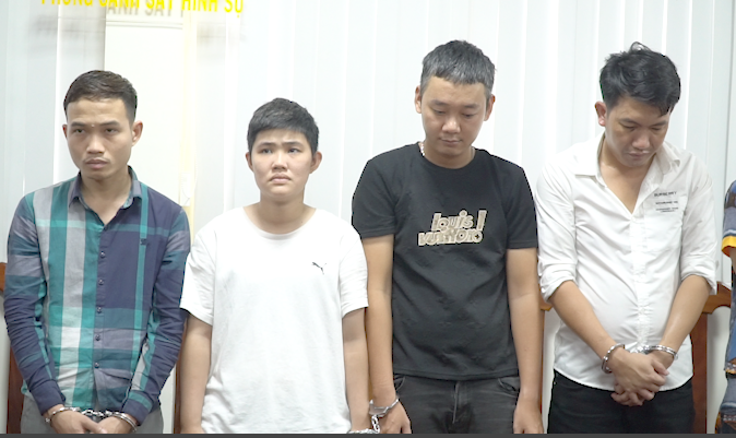 Các bị can trong đường dây của Thành. Các bị can trong đường dây của Thành.