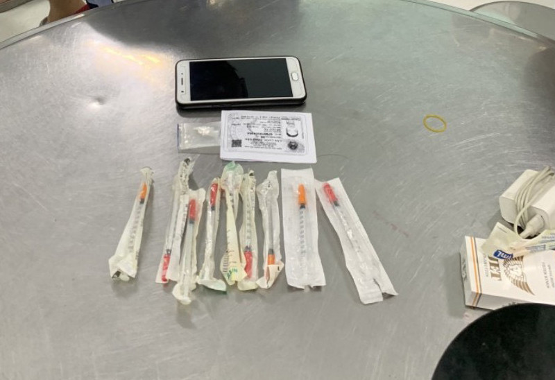 Tang vật vụ việc. Ảnh: Công an cung cấp.