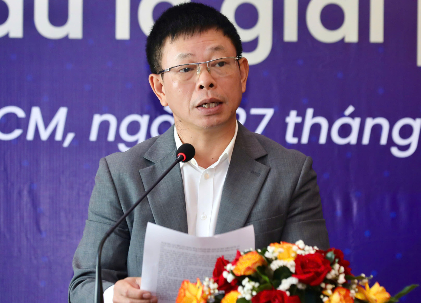 Ông Phùng Công Sưởng - Tổng Biên tập Báo Tiền Phong.