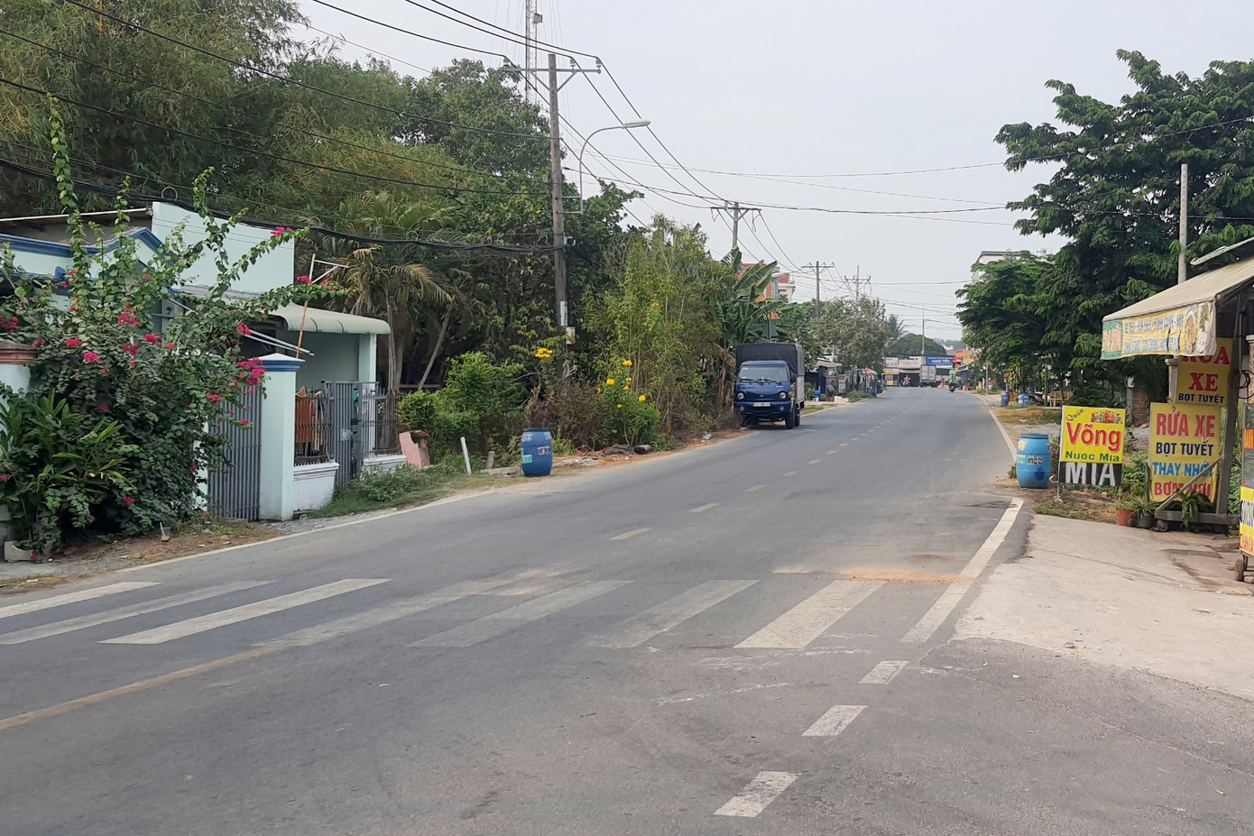 Vị trí xảy ra vụ án mạng. Ảnh: Minh Anh. Vị trí xảy ra vụ án mạng. Ảnh: Minh Anh.