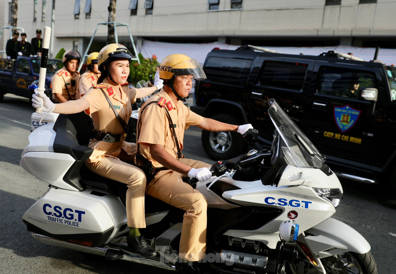 Đợt ra quân trấn áp tội phạm bắt đầu từ 15/12 đến 29/2/2024. Ảnh: Duy Anh.