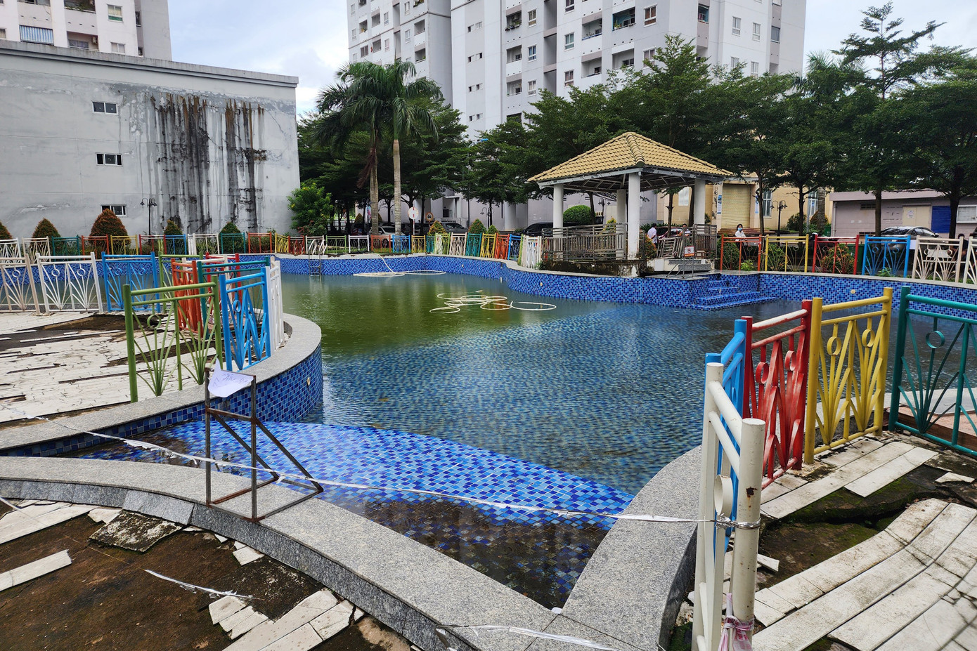 Nơi xảy ra vụ việc. Ảnh: A.X.