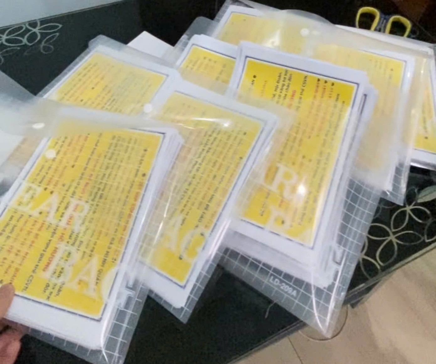 Tang vật vụ án. Ảnh: Công an cung cấp.