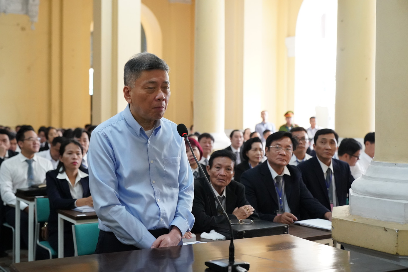 Bị cáo Chu Lập Cơ.