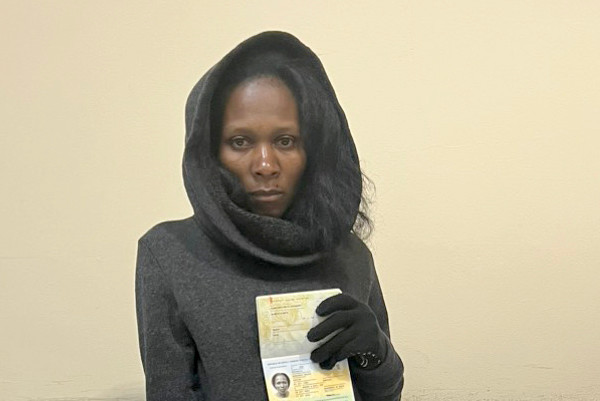 Bà M.M.N tại thời điểm bị phát hiện vận chuyển cocain. Bà M.M.N tại thời điểm bị phát hiện vận chuyển cocain.