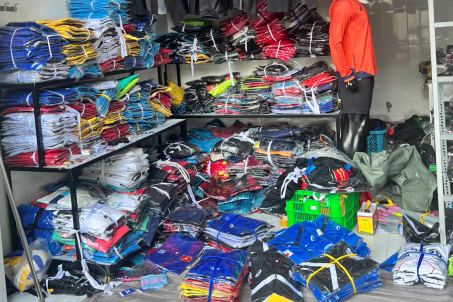 Tang vật vụ án.