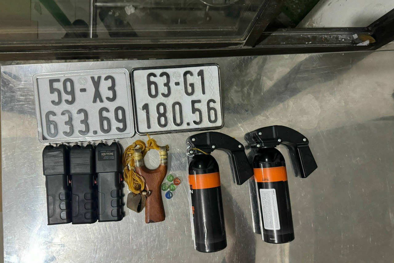 Tang vật vụ án. Ảnh: M.A.