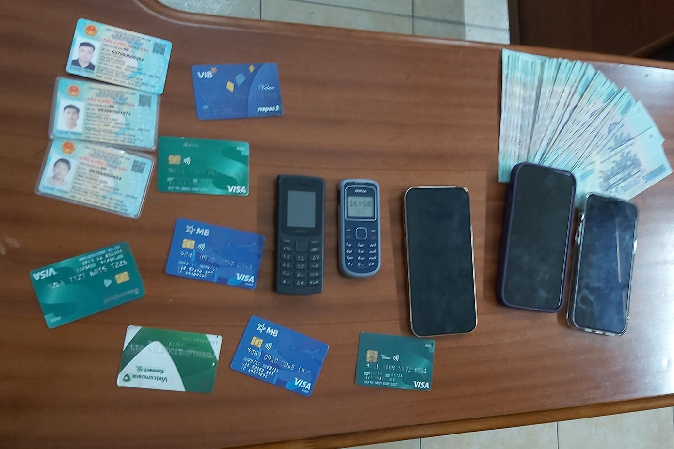 Tang vật vụ án. Ảnh: Công an cung cấp.