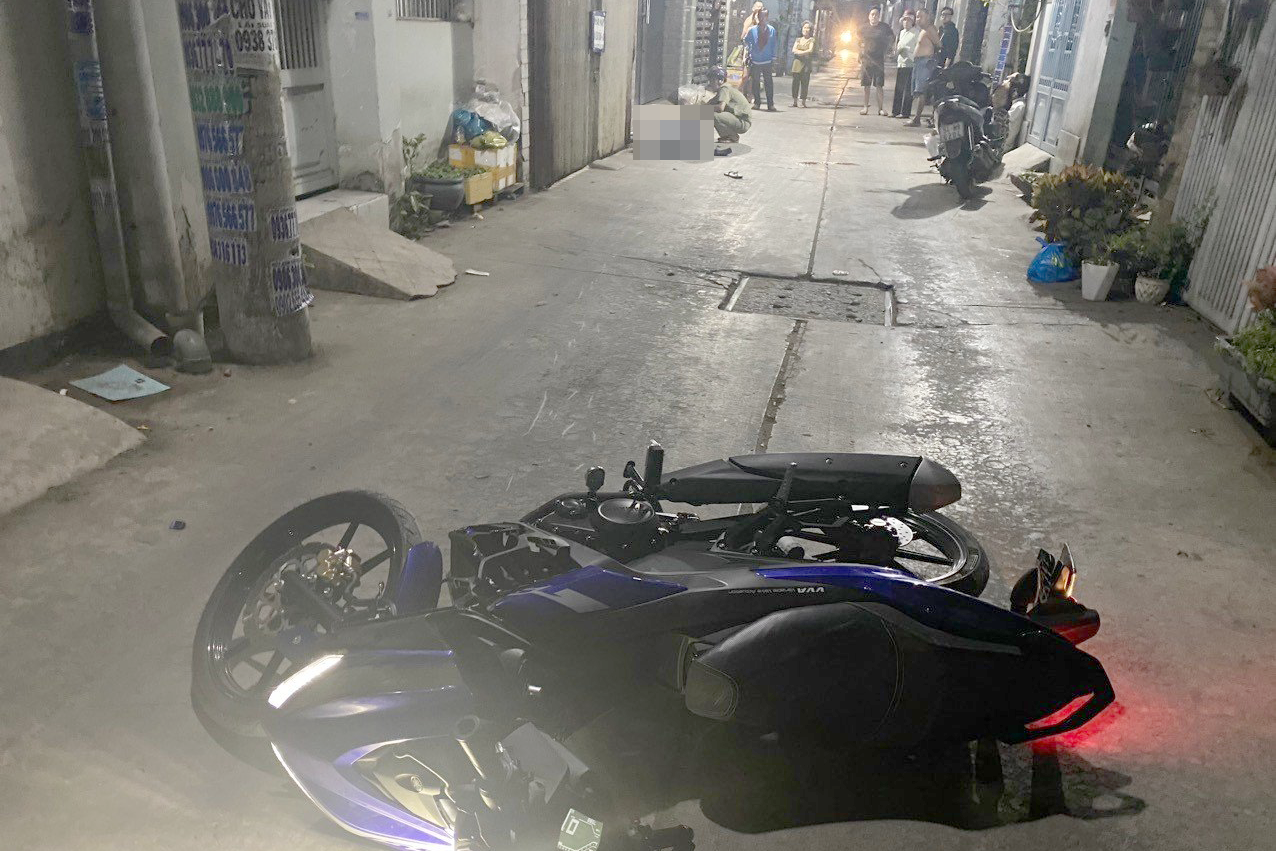 Hiện trường xảy ra vụ việc. Ảnh: T.K.