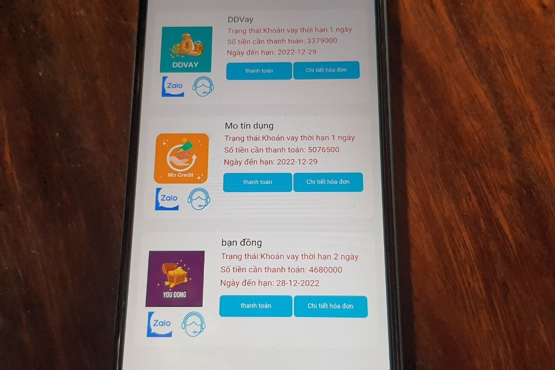Công an cảnh báo người dân cần cẩn trọng khi vay tiền trực tuyến để bị lừa đảo. Ảnh: Hoàng Thuận.
