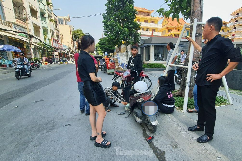 Khu vực xảy ra vụ việc. Ảnh: Hoàng Thuận. Khu vực xảy ra vụ việc. Ảnh: Hoàng Thuận.