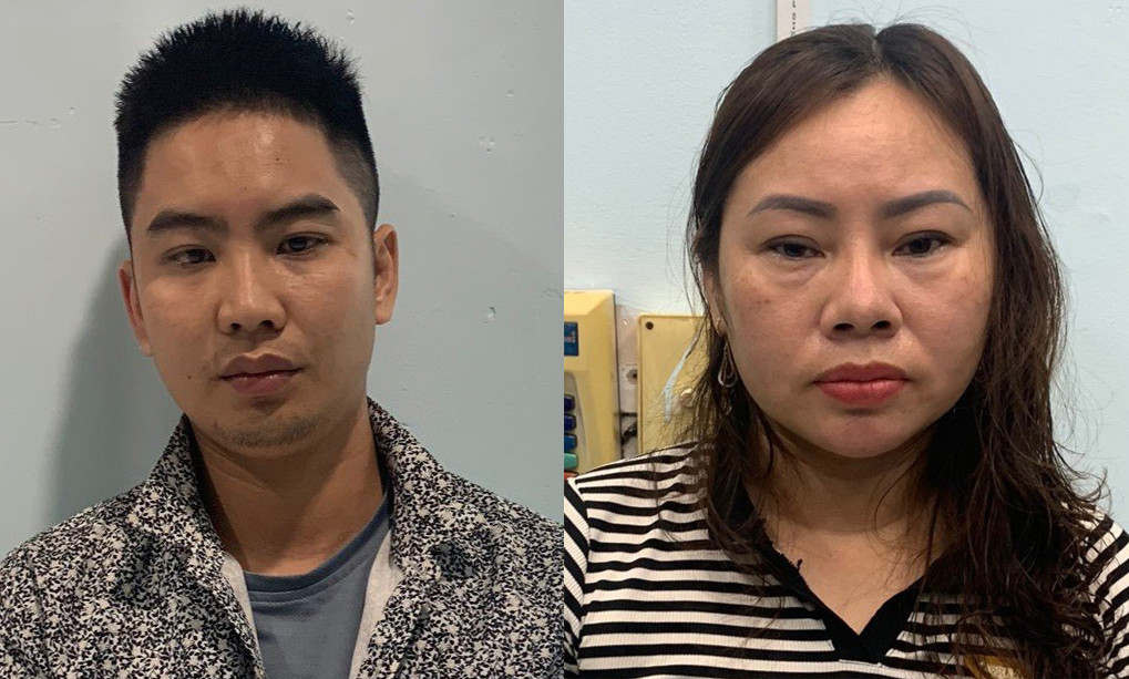 Phùng Ngọc Thu (bên trái) và Đoàn Thị Phương. Ảnh do Công an cung cấp. Phùng Ngọc Thu (bên trái) và Đoàn Thị Phương. Ảnh do Công an cung cấp.