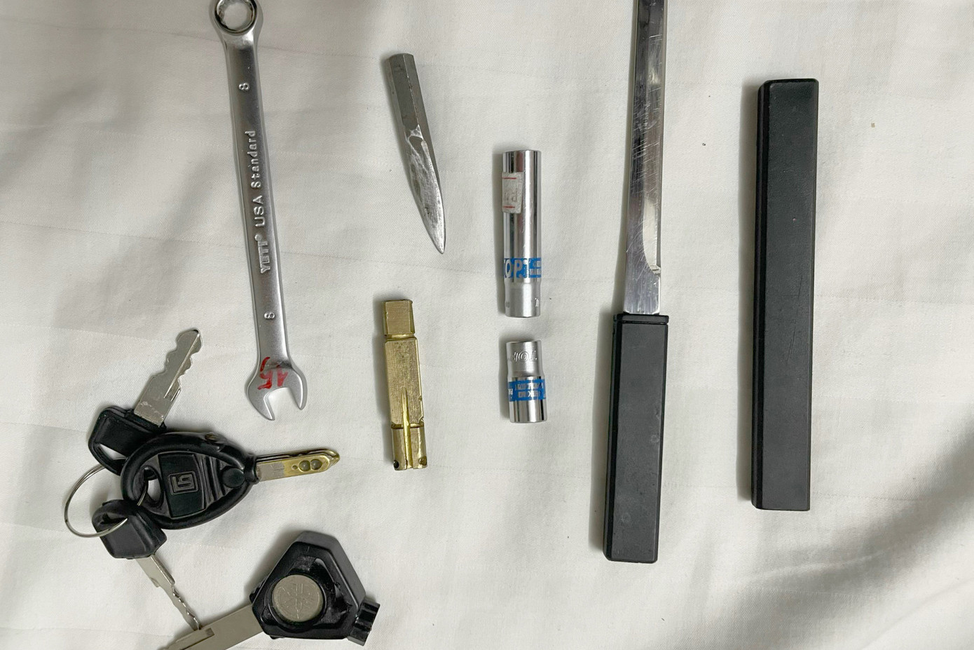 Tang vật vụ án. Ảnh: Công an cung cấp.