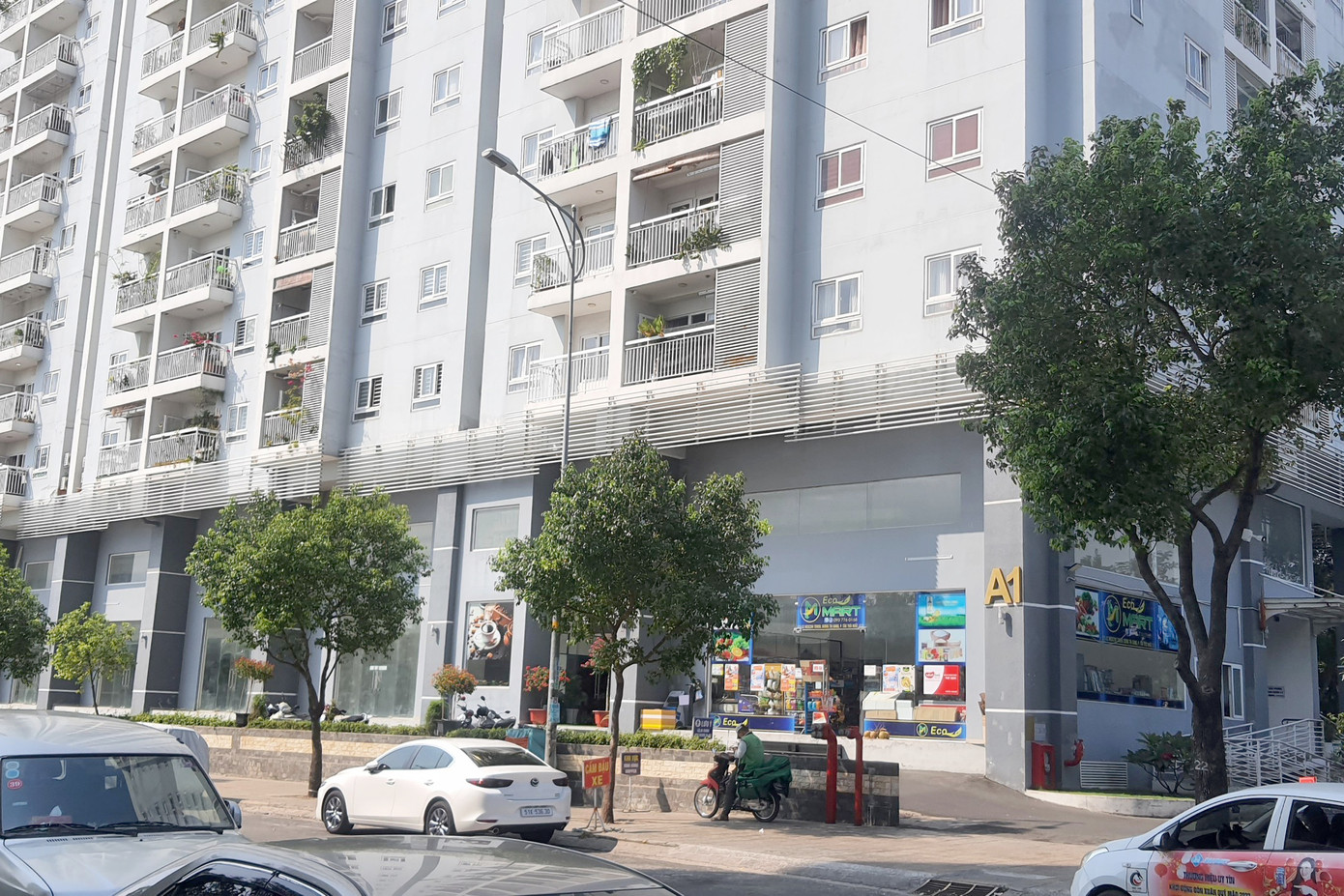 Chung cư nơi xảy ra vụ việc. Ảnh: Minh Anh.
