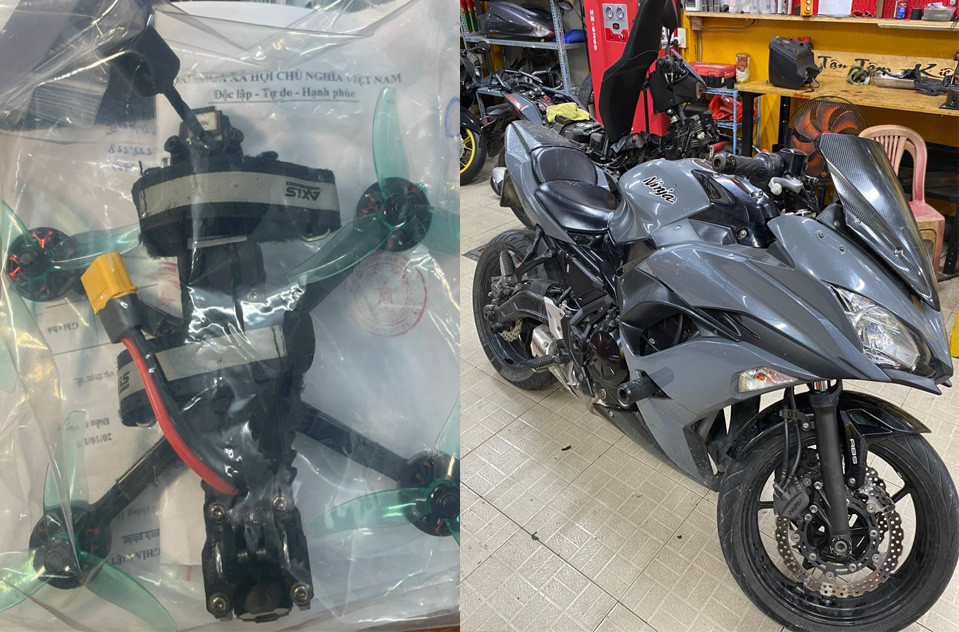 Tang vật vụ án. Ảnh: Công an cung cấp.