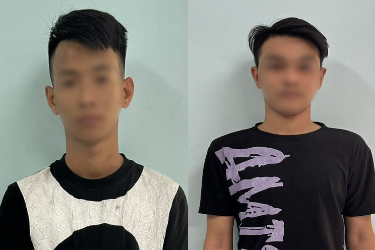 Nguyễn Minh Quang (bên trái) và Trần Công Khanh.