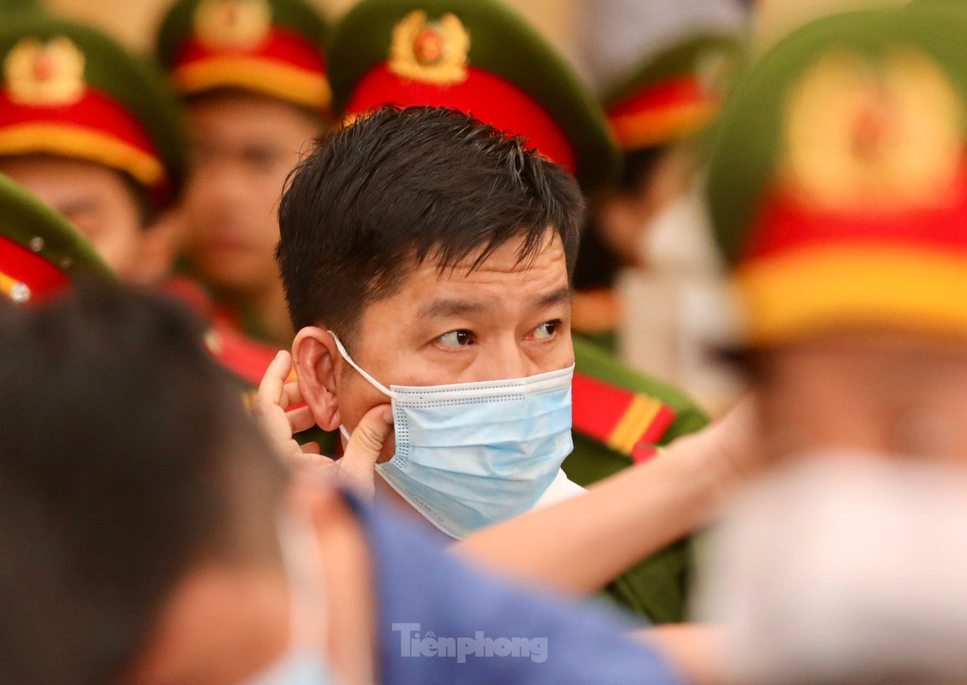 Bị cáo Võ Tấn Hoàng Văn. Ảnh: Duy Anh.