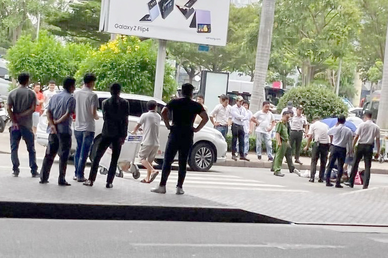 Hiện trường xảy ra vụ việc. (Ảnh: A.X.).