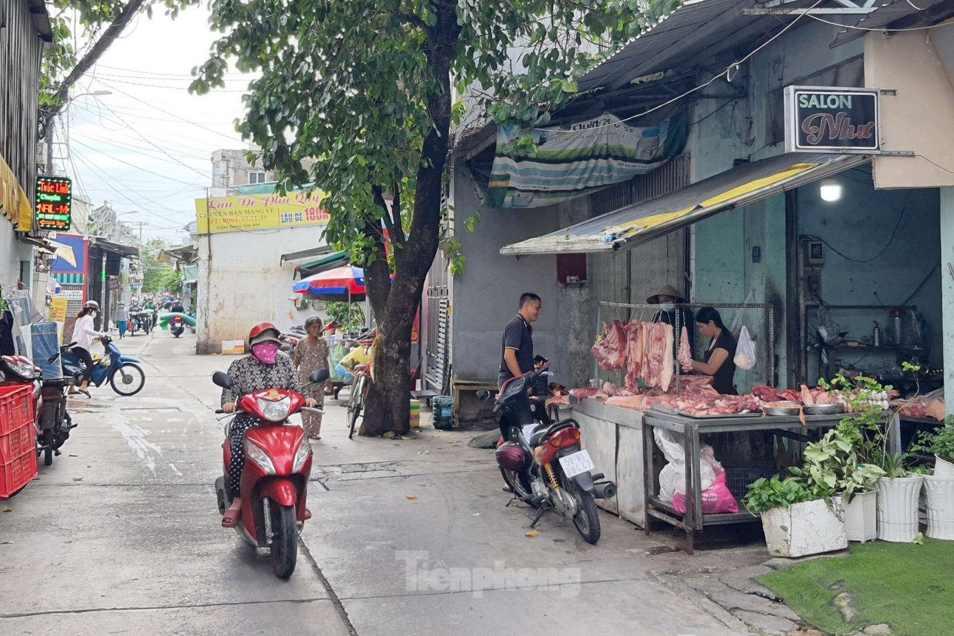 Khu vực xảy ra vụ việc. Ảnh: Minh Anh