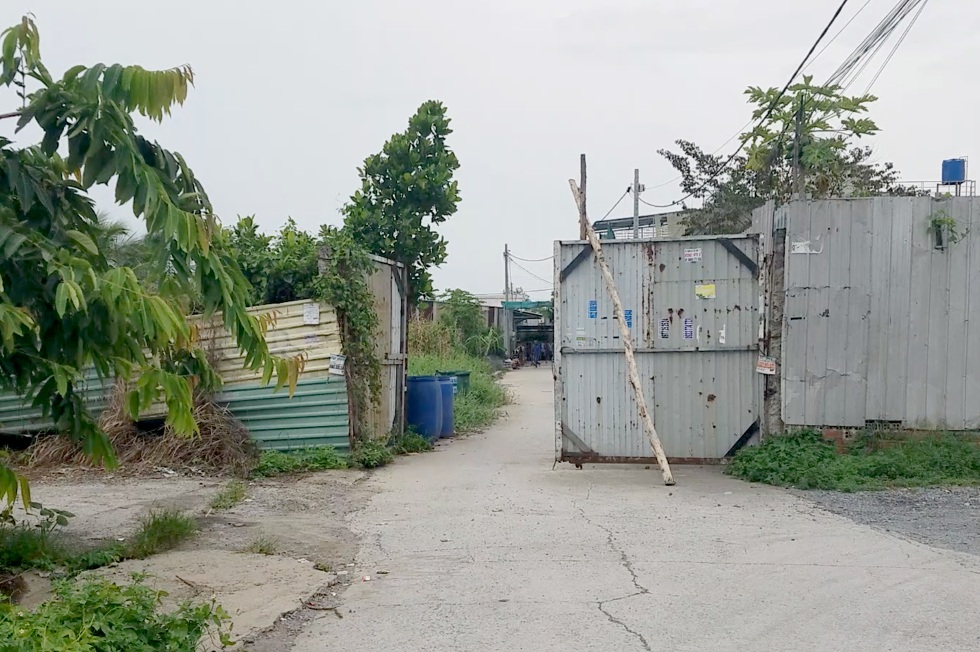 Khu vực xảy ra vụ việc.