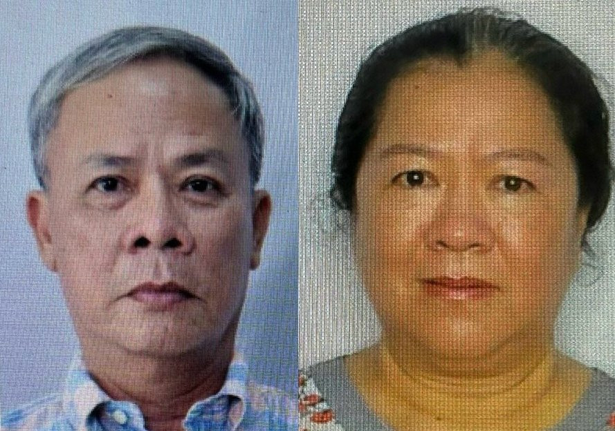 Ông Phan Quang Tống và bà Lý Kim Vân. Ảnh: Công an cung cấp. Ông Phan Quang Tống và bà Lý Kim Vân. Ảnh: Công an cung cấp.
