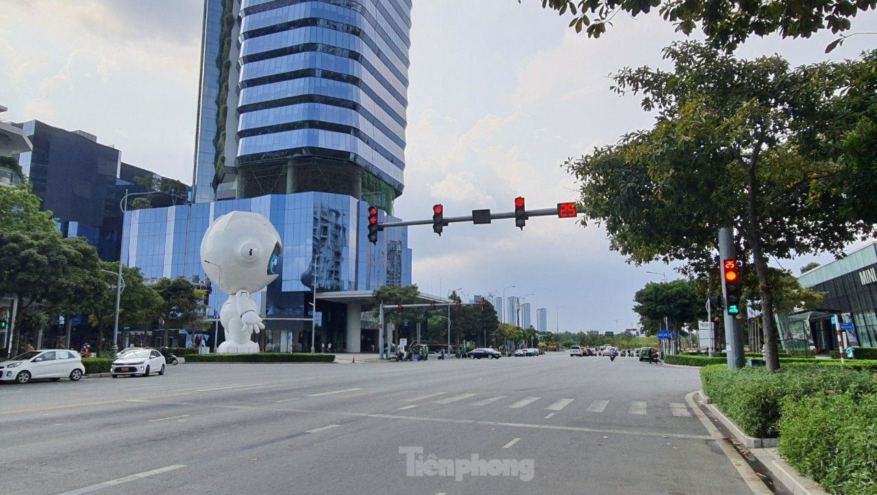 Đoạn đường cô gái lái ô tô BMW với tốc độ 140km/h. Ảnh: Hoàng Thuận