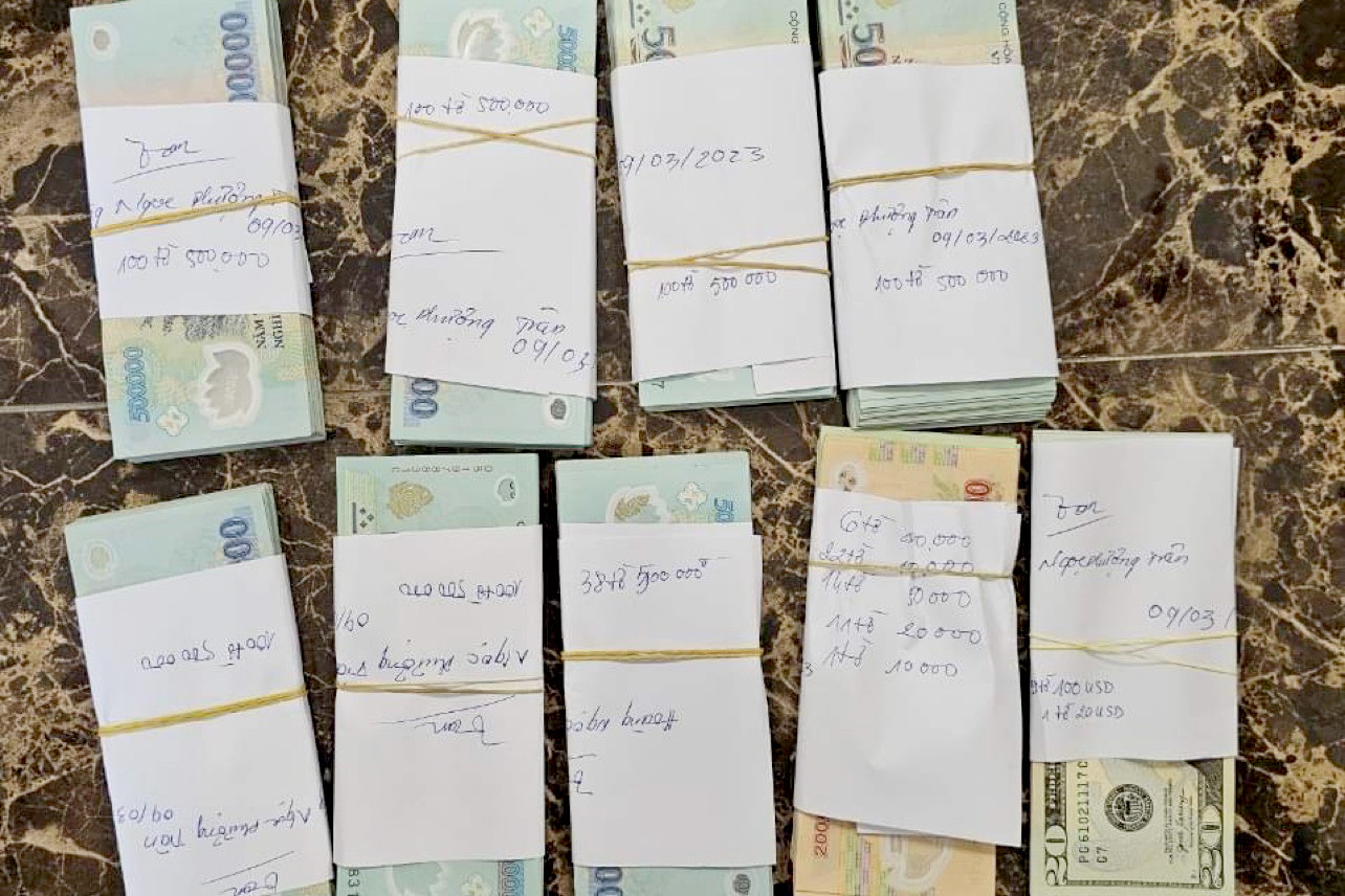 Tang vật vụ án (Ảnh: A.X.).