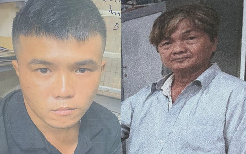 Phan Văn Hậu (bên trái) và Nguyễn Văn Uẩn. Ảnh: A.X.