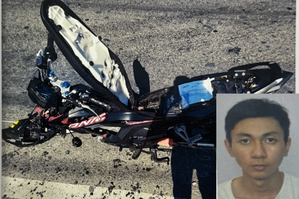 Lê Nhật Minh và xe máy liên quan. Ảnh: Công an cung cấp. Lê Nhật Minh và xe máy liên quan. Ảnh: Công an cung cấp.