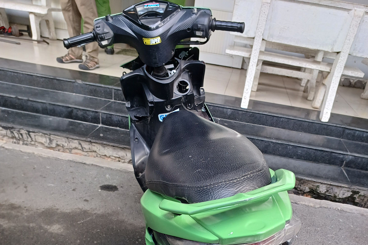 Phương tiện Hưng dùng đi gây án.