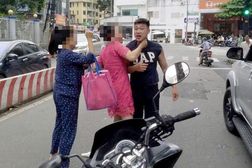 Ông Nhựt tại thời điểm xảy ra vụ việc. Ảnh: A.X.