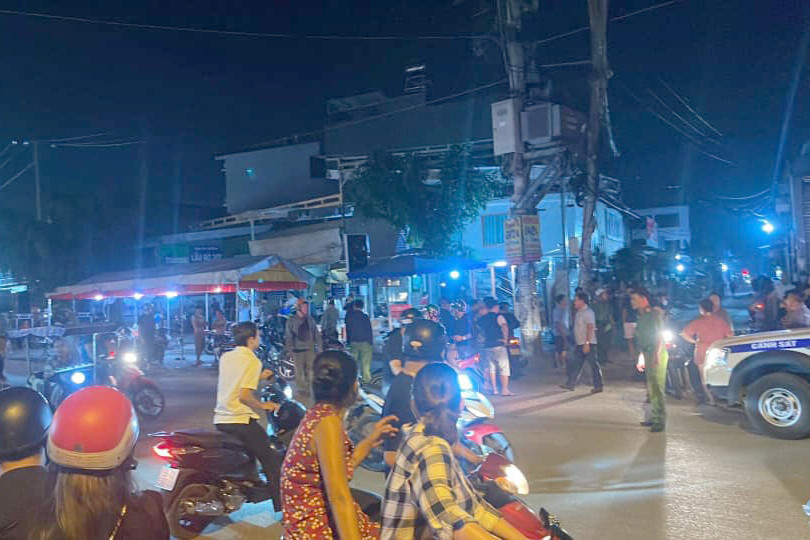 Hiện trường xảy ra vụ việc. Ảnh: A.X.