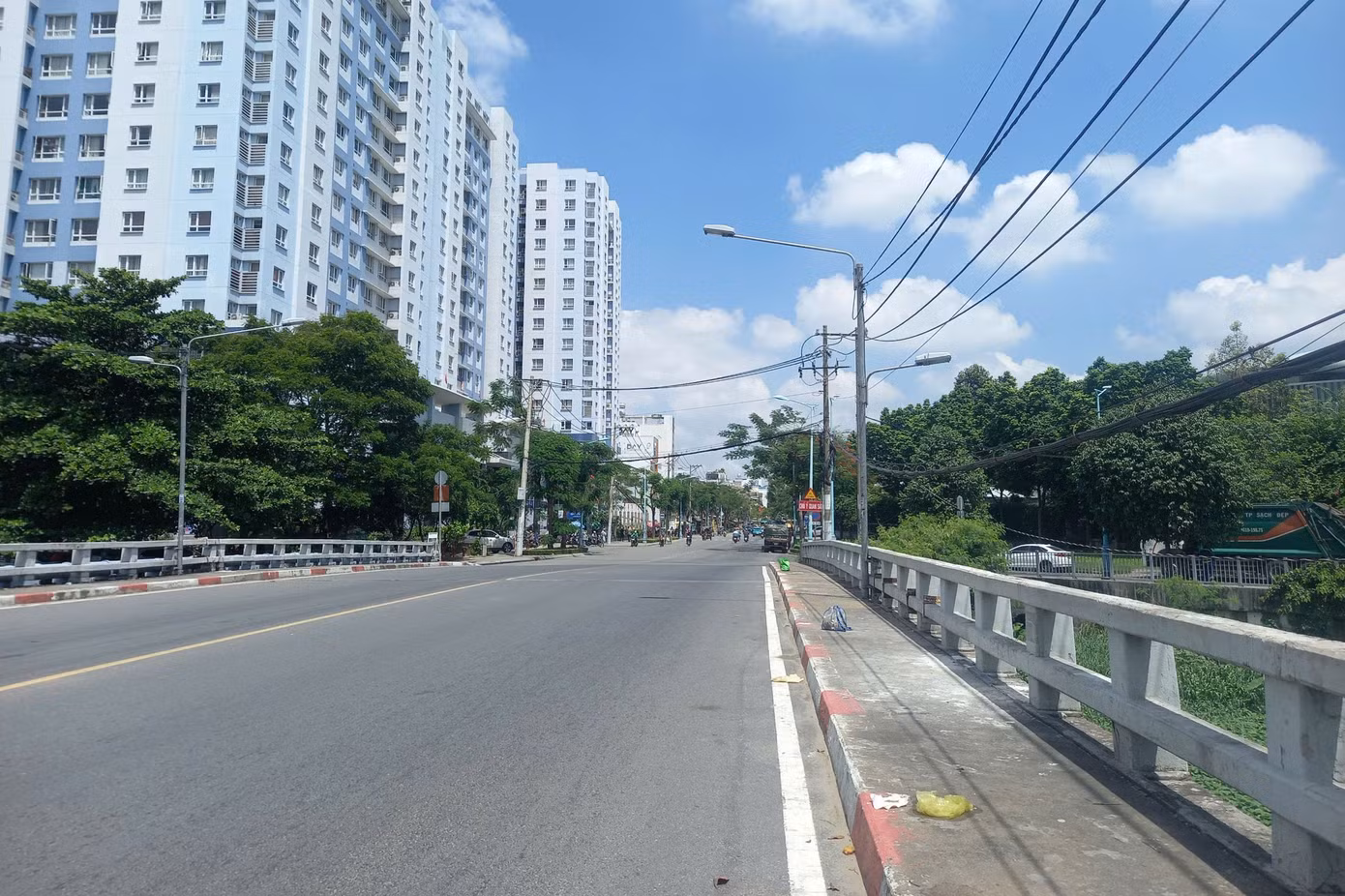 Khu vực xảy ra vụ việc. Ảnh: C.A.