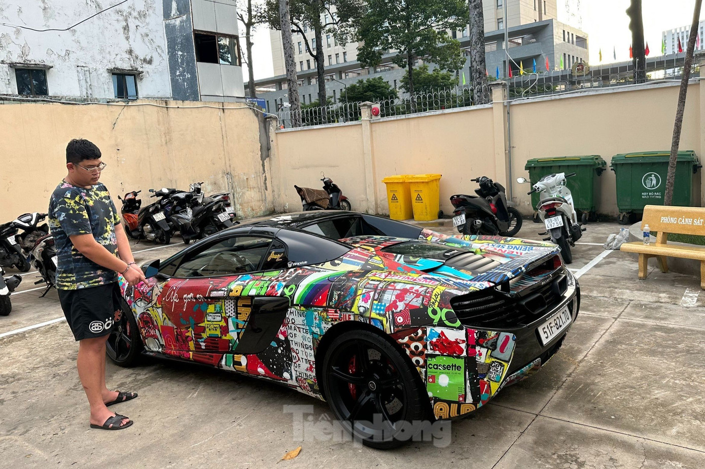 Mohamach Da Pha và ô tô của chị H được công an thu hồi.