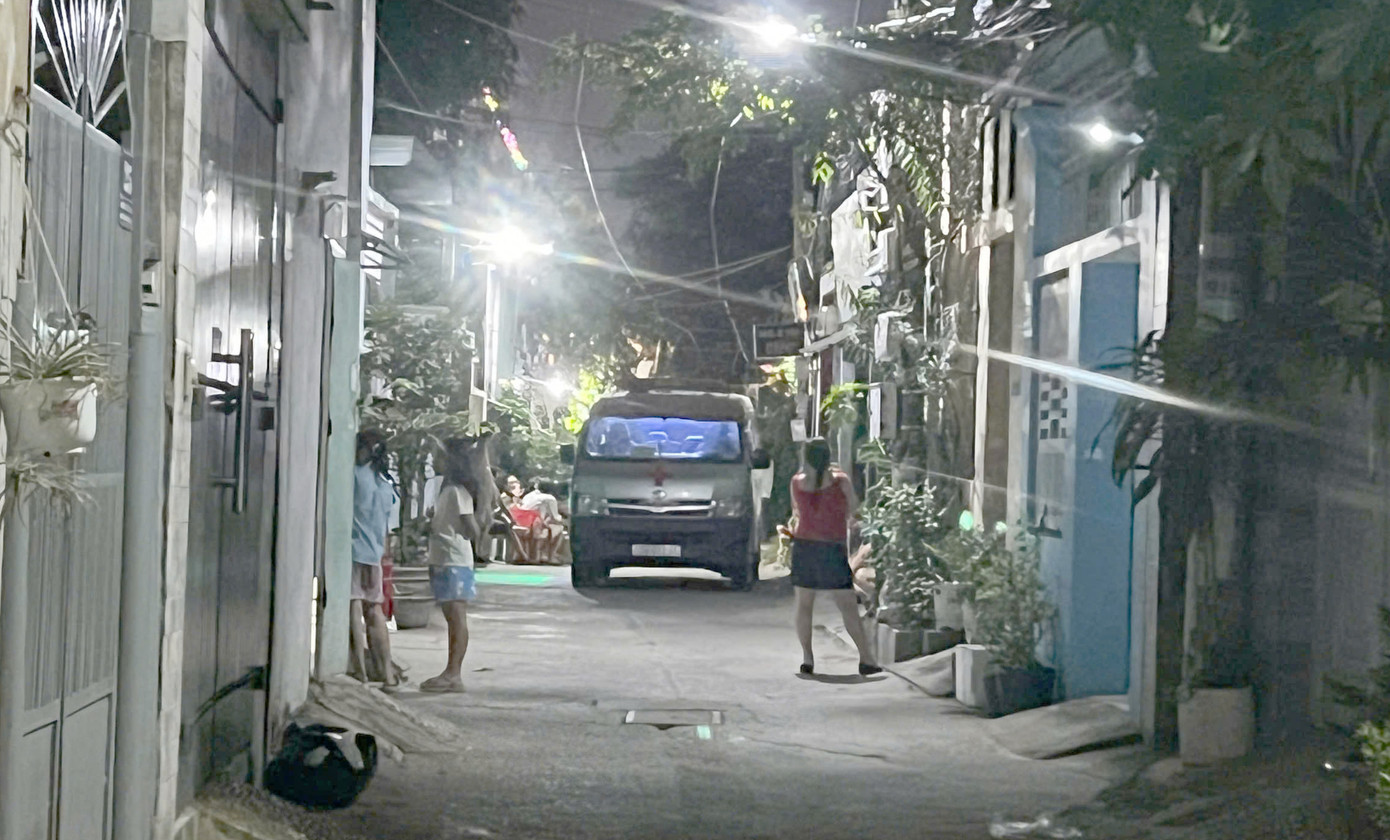 Khu phòng trọ xảy ra vụ việc. Ảnh: A.X. Khu phòng trọ xảy ra vụ việc. Ảnh: A.X.