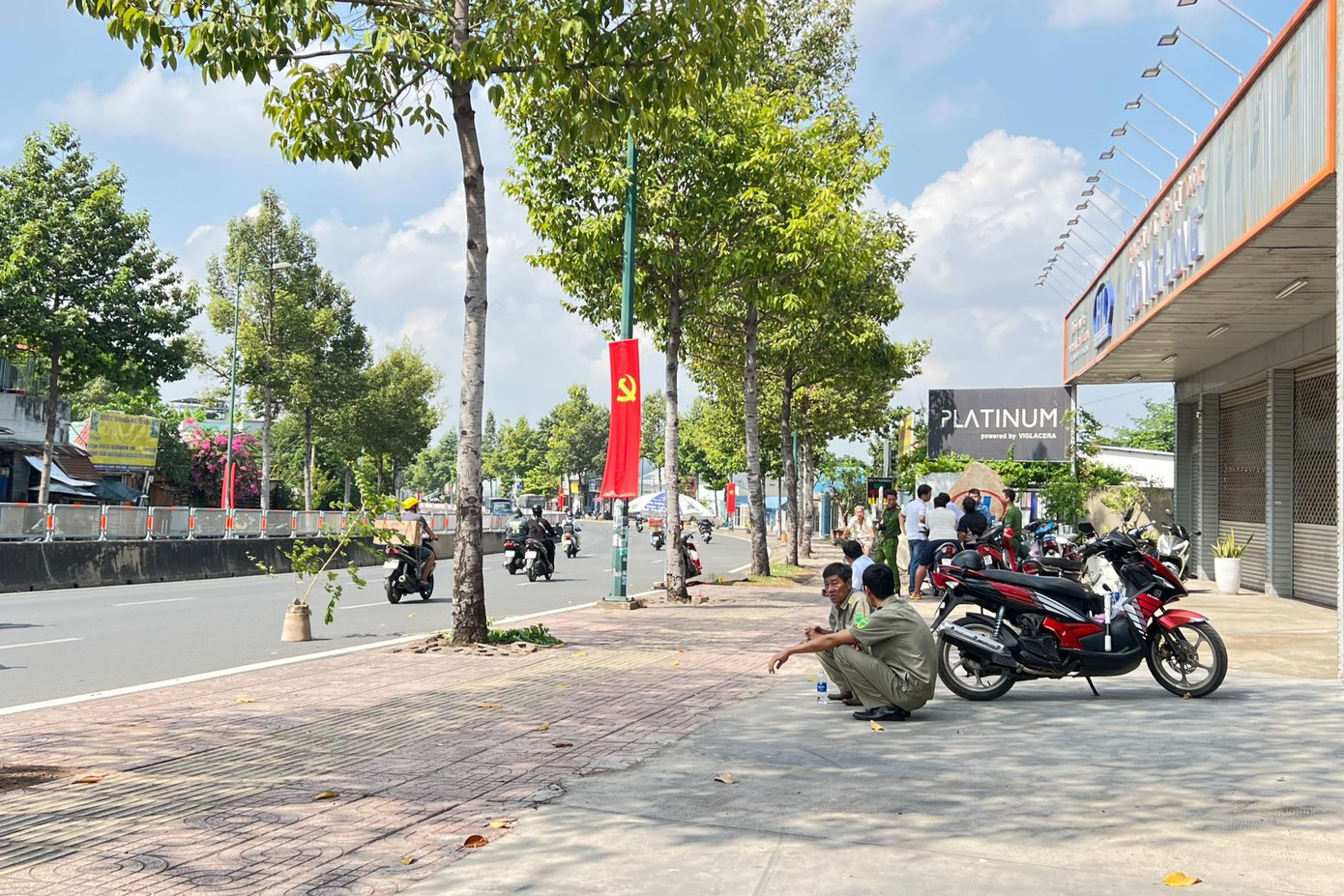 Khu vực xảy ra vụ việc.