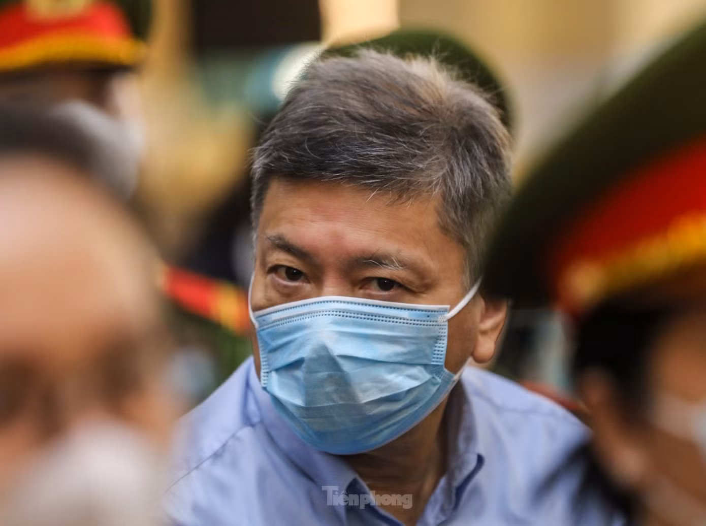 Ông Chu Lập Cơ, chồng của bà Trương Mỹ Lan. Ảnh: Duy Anh.