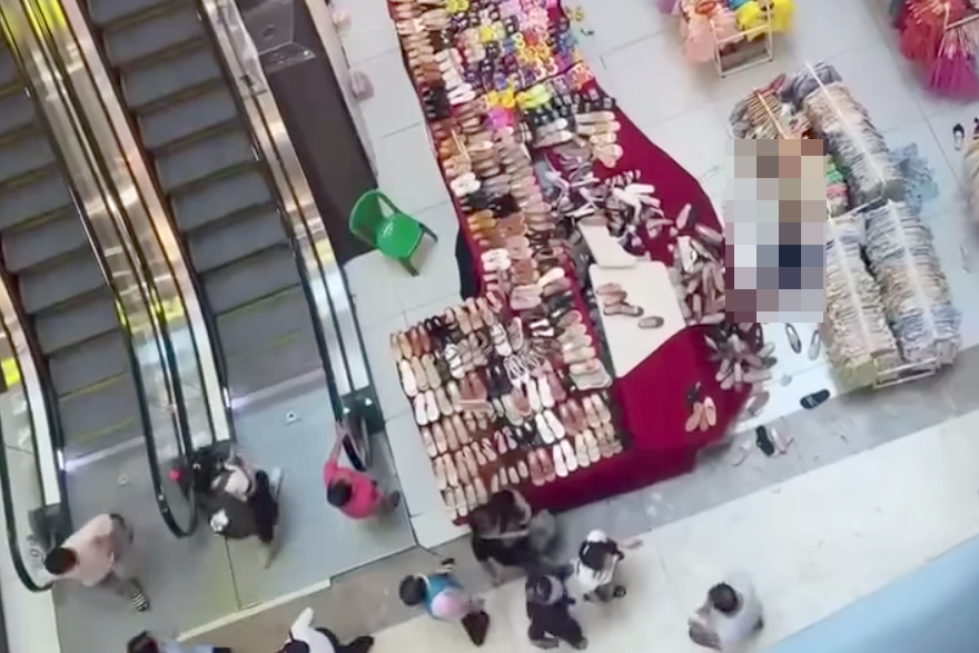 Khu vực xảy ra vụ việc. Ảnh: C.A. Khu vực xảy ra vụ việc. Ảnh: C.A.