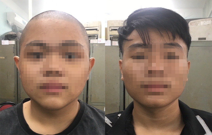 Đối tượng H. cùng T. thực hiện 5 vụ cướp giật điện thoại ở quận Bình Tân và quận Tân Bình.