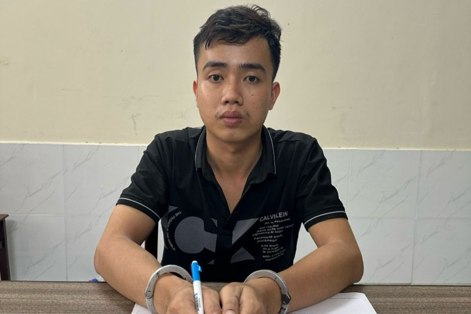 Nguyễn Đăng Khoa thời điểm bị bắt.