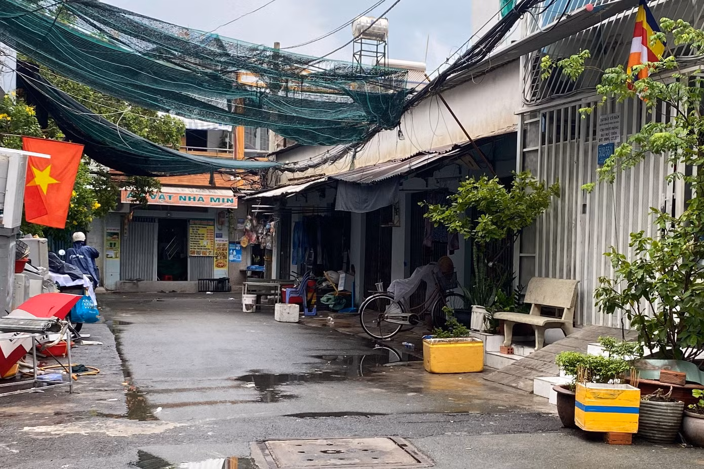 Khu vực xảy ra vụ việc.